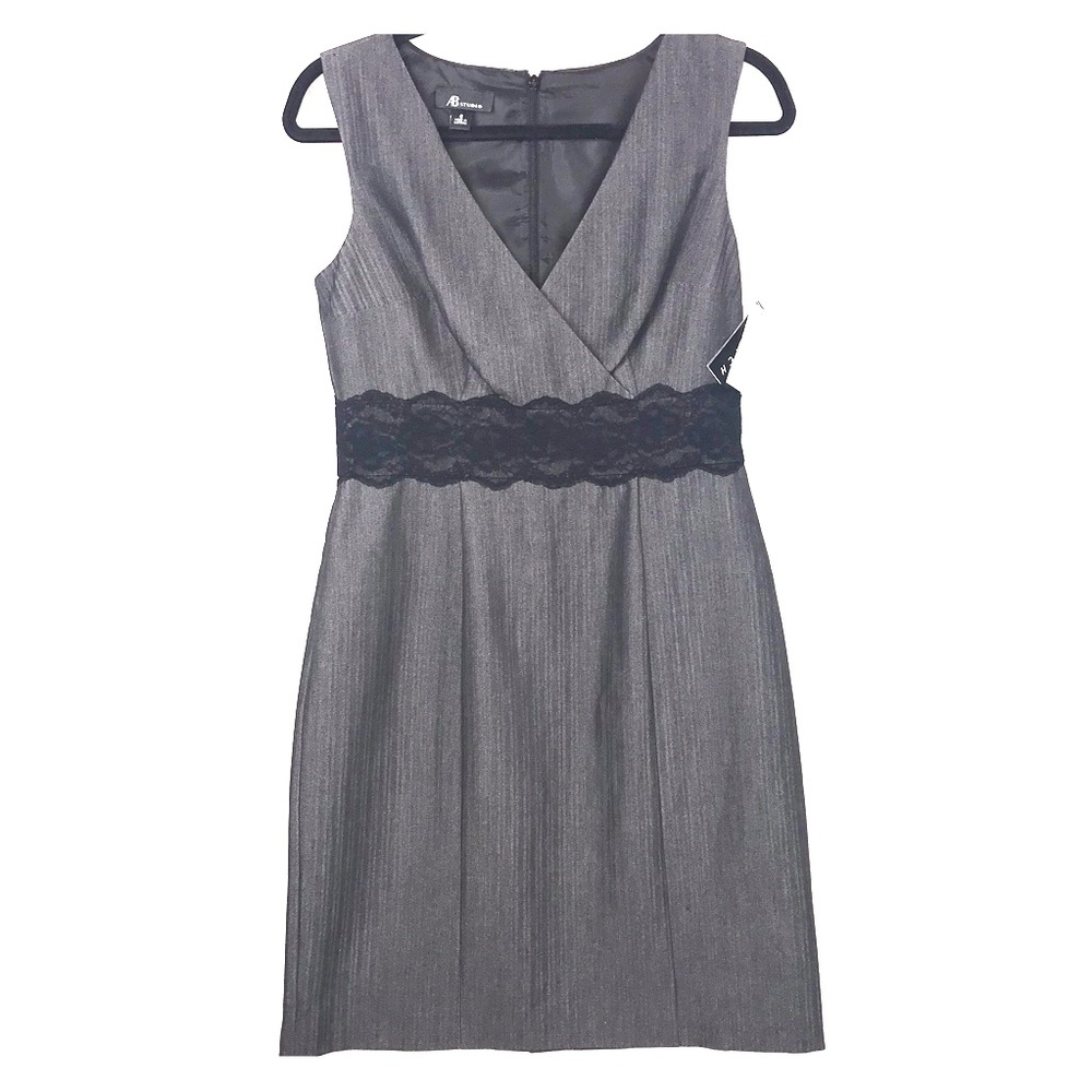 💋 Nail biting SALE! AB Studio sz. 6 Stretch Career dress